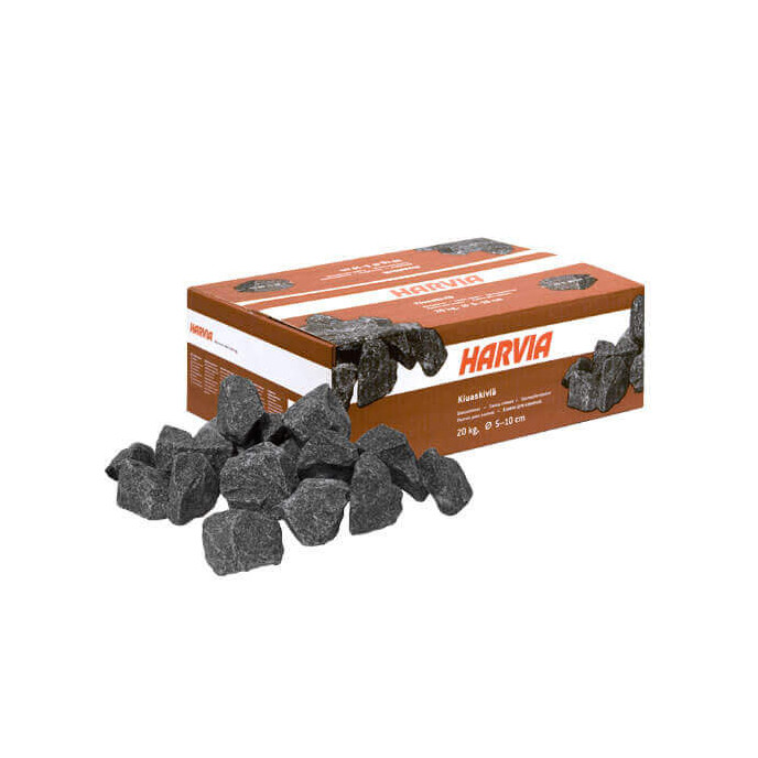 Pierres pour sauna Ø5-10 cm - 20 Kg
