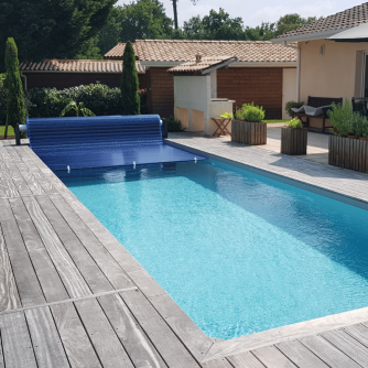 Volet roulant piscine Silver Roll - Hors Sol