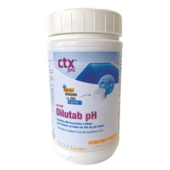 Pastilles Dilutab CTX PH - 800g