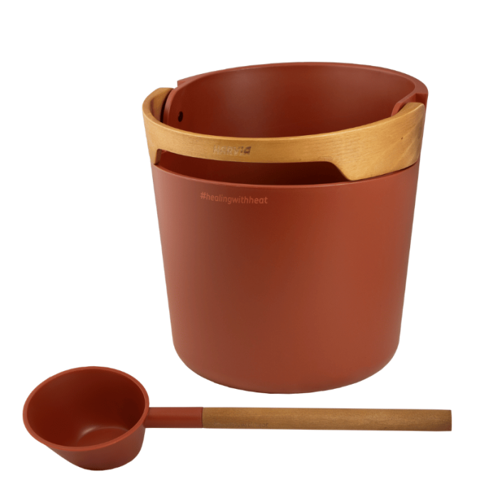 seau terracotta harvia sauna