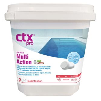 Chlore Multifonction Triplex CTX 342 - 5kg