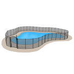 Barrière pour Piscine & Clôture de Sécurité aux Normes NF