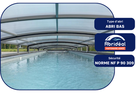 Abri bas piscine Abrideal