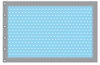 Bache ete piscine bordée quatre côtés