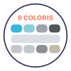 9 Couleurs de Liners Disponibles