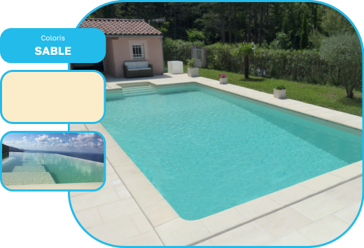 Liner Armé HydroFlex Verni - Sable