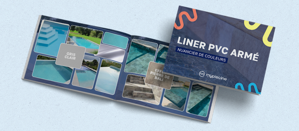 Nuancier de couleurs de liners PVC Armé